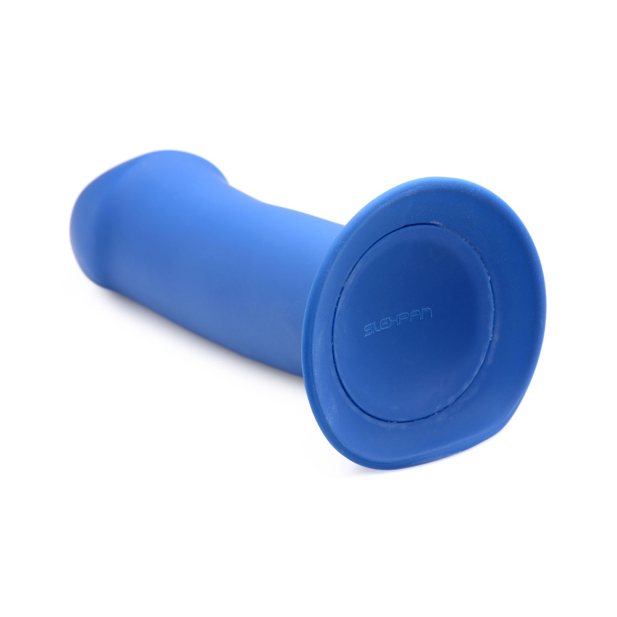 Squeeze-It Thick Squeezable Phallic Dildo Blue