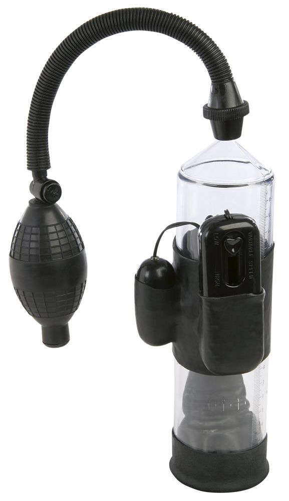 Nanma Lust Buster Vibrating Vacuum Pump With Cylinder Black 7.5in