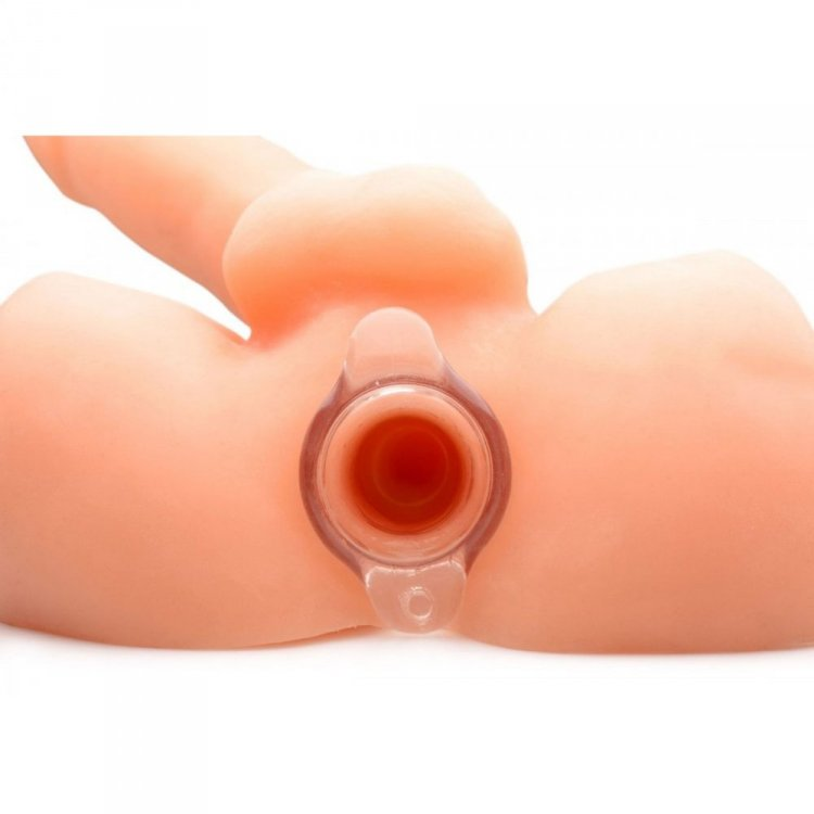 Master Series Gape Glory Clear Hollow Anal Plug Large
