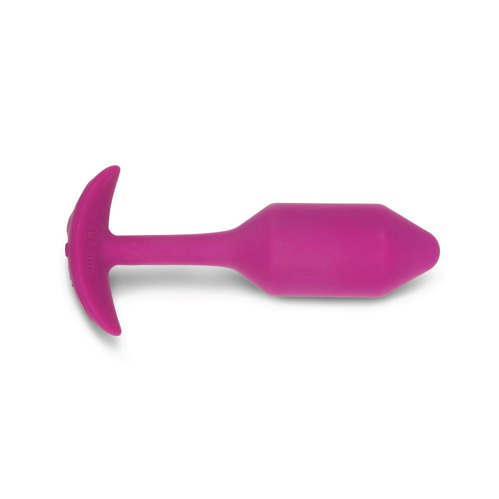 b-Vibe Vibrating Snug Plug Rose Medium