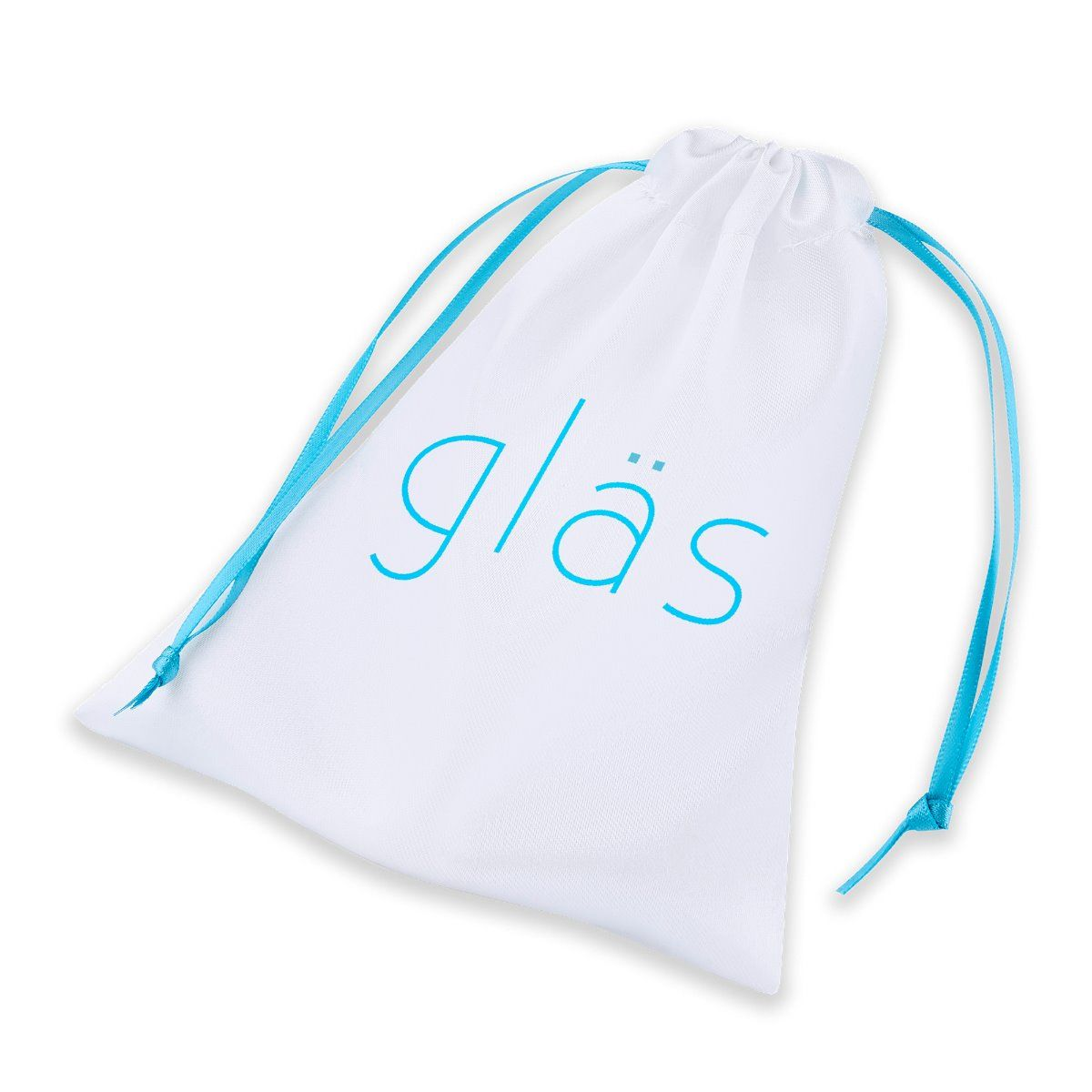 Glas 5inch Curved Glass Beaded Dildo Clear