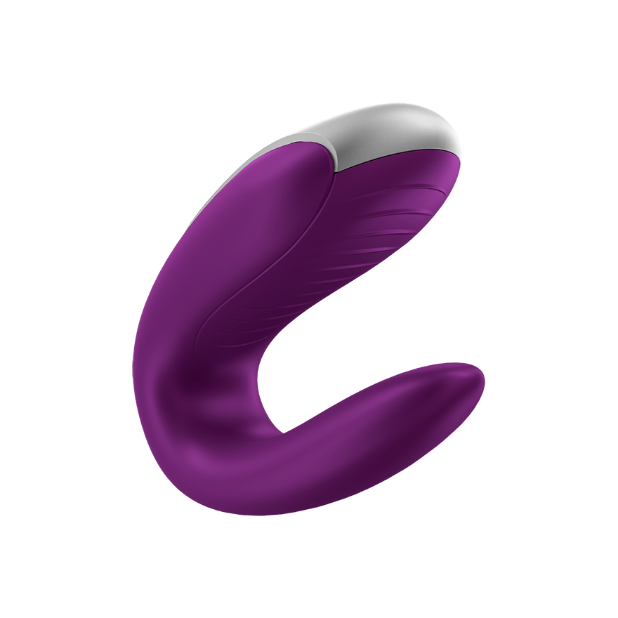 Satisfyer Double Fun Partner Vibrator Violet