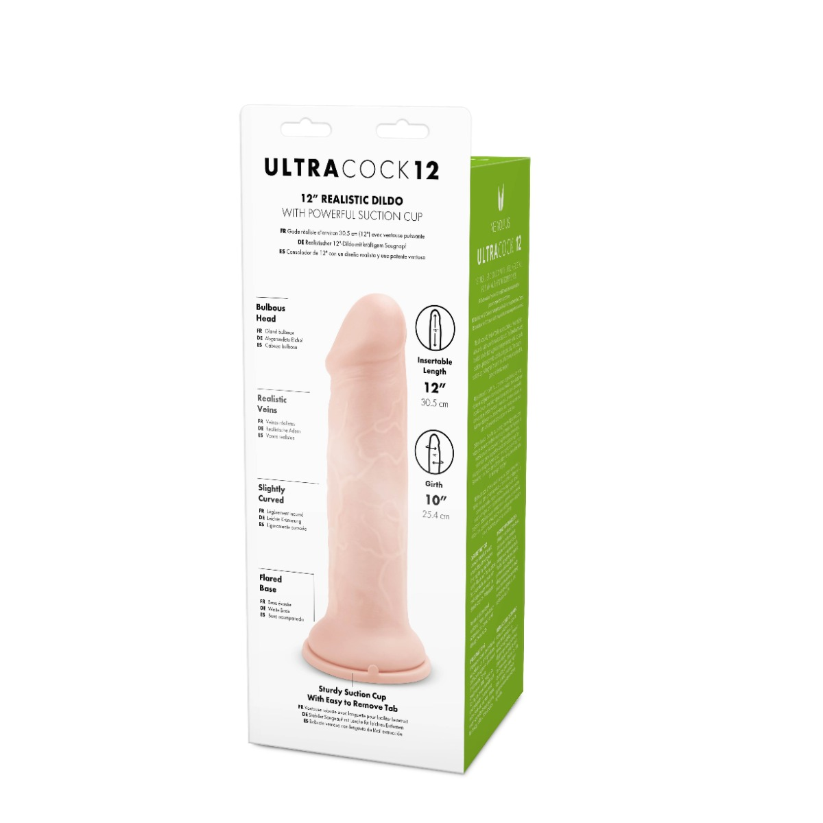 Me You Us Ultra Cock 12inch Realistic Dildo