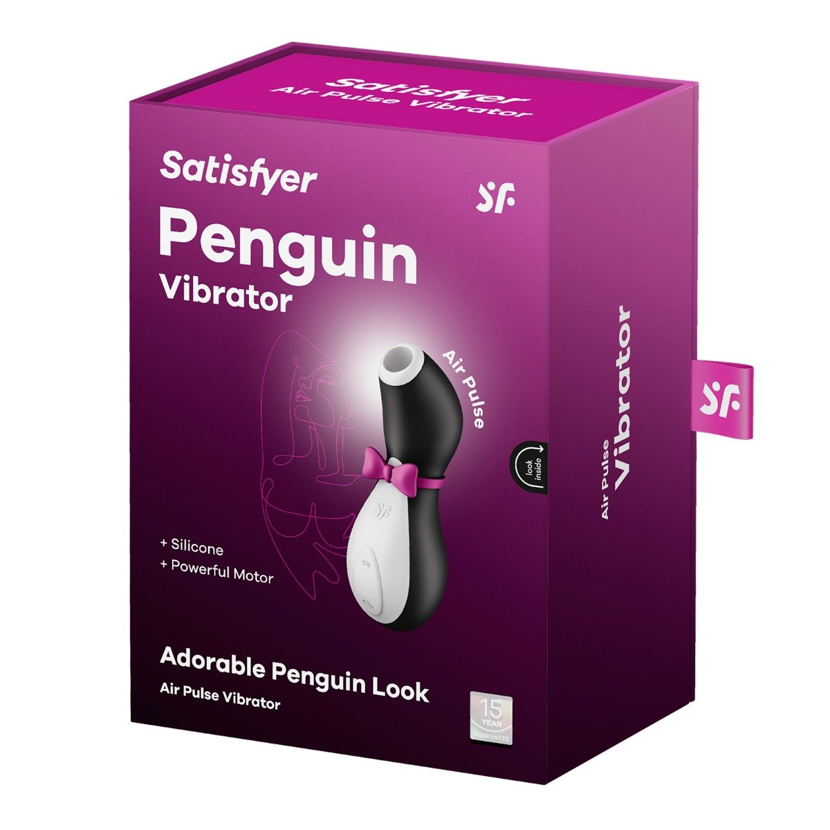Satisfyer Penguin Vibrator Black/White