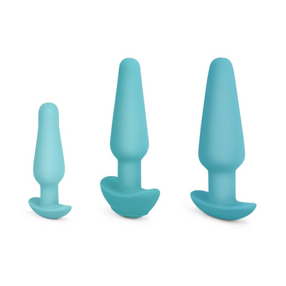 b-Vibe Rechargeable Anal Training and Education Butt Plug Set (5 Piece)