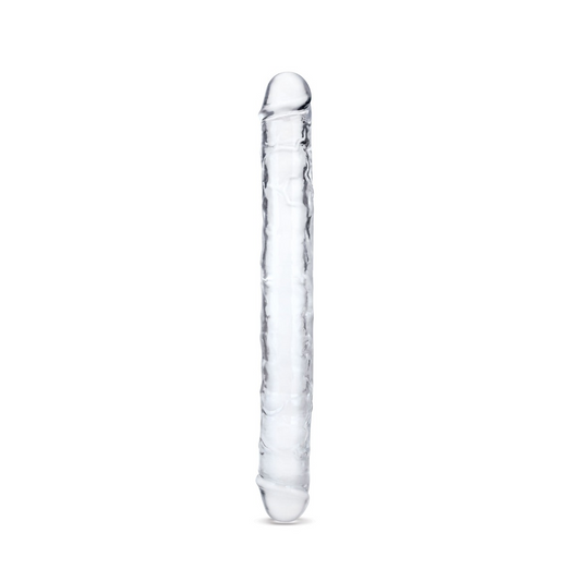 Me You Us Ultra Cock Clear Jelly Double Ended Dildo 15