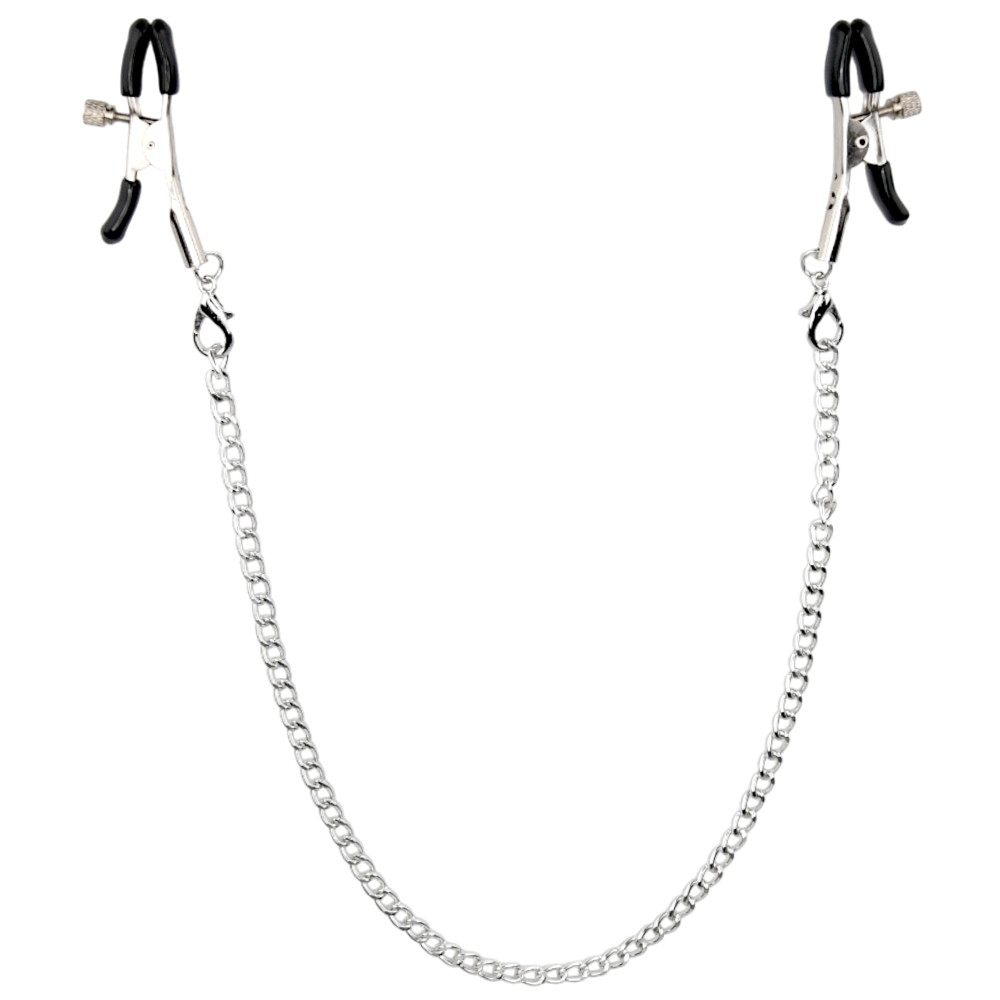 Bound to Please Adjustable Nipple Clamps &amp; Chain